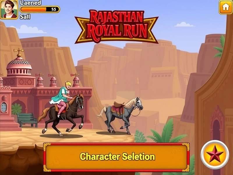 Rajasthan Royal Run Character Selection